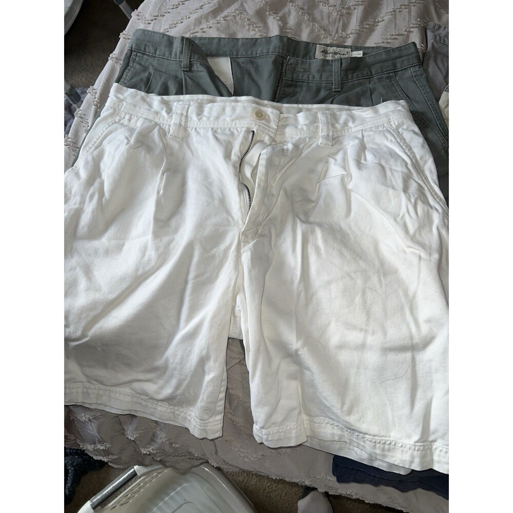 Lot Of 8 NAME BRAND Golf/Dress Shorts Hardly Worn Sizes 36 SEE PICS IZOD JNCO